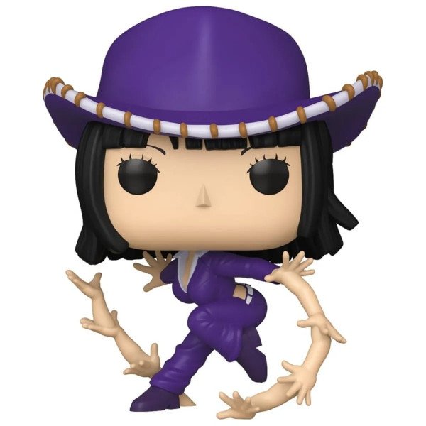 Figurine vinyle POP! Animation Robin Refresh (One Piece) Funko, vue de face avec bras multipliés.