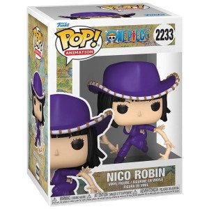 Figurine vinyle POP! Animation Robin Refresh (One Piece) Funko, vue de face avec bras multipliés. 2