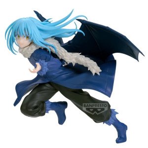 Figurine Espresto Rimuru Tempest (That Time I Got Reincarnated as a Slime) Banpresto, profil gauche en mouvement.