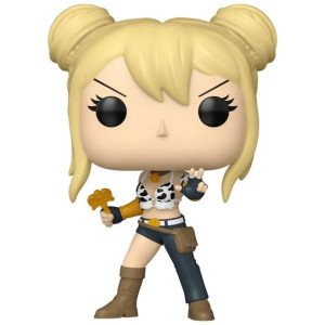 Figurine POP! Animation Lucy (Fairy Tail 100 Years Quest) Funko, vue de face.