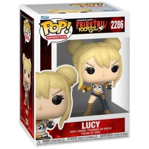 Figurine POP! Animation Lucy (Fairy Tail 100 Years Quest) Funko, vue de face. 2