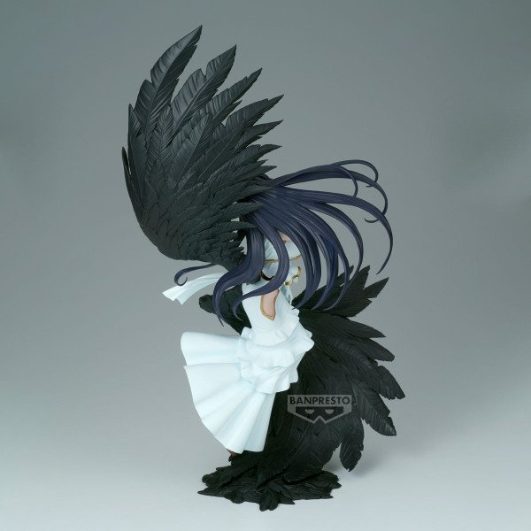 Figurine Banpresto Evolve Albedo Empress of Darkness Ver. (Overlord), vue arrière.