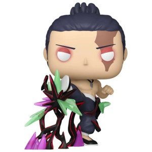 Figurine POP! Plus Aoi Todo (Jujutsu Kaisen) Funko, vue de face avec effet d'energie.