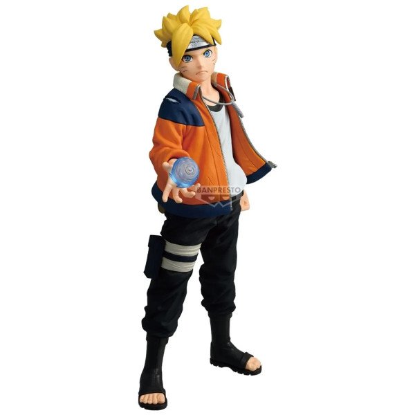 Figurine Boruto Uzumaki (Boruto Naruto Next Generations) Banpresto, vue de face.