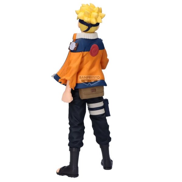 Figurine Boruto Uzumaki (Boruto Naruto Next Generations) Banpresto, vue arrière.