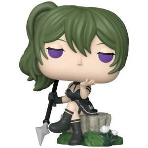 Figurine POP! Animation Übel de Frieren, assise avec bâton et regard calme, par Funko.