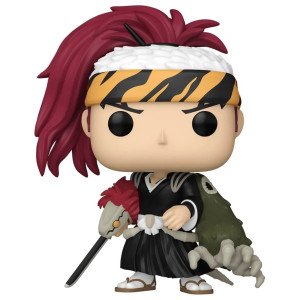 Figurine POP! Renji Abarai Bankai de Bleach, en tenue de shinigami avec sabre et bras Bankai.