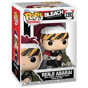 Figurine POP! Renji Abarai Bankai de Bleach, en tenue de shinigami avec sabre et bras Bankai. 2