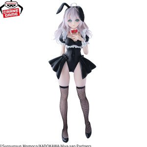 Figurine Alya Glitter & Glamours de Alya Sometimes Hides Her Feelings in Russian, vue de face en tenue bunny noire.