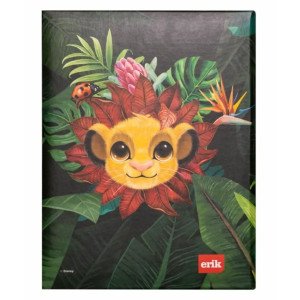 Album photo Le Roi Lion 100 pochettes 10x15 cm avec Simba au milieu d un décor jungle tropical 2
