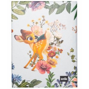 Album photo Bambi 100 pochettes 10x15 cm avec Bambi et papillon sur couverture fleurie 2