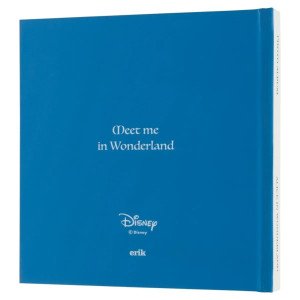 Album photo Disney Alice au Pays des Merveilles 16x16 cm avec couverture illustrée d Alice et motifs floraux 2