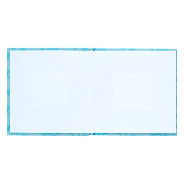 Album photo Disney Stitch Tropical 16x16 cm ouvert avec 24 pages adhésives blanches pour photos