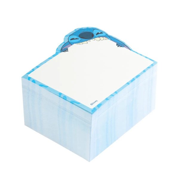 Bloc de notes adhésives Disney Stitch Tropical avec visuel de Stitch sur la face avant