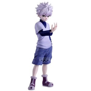 Figurine Killua Zoldyck Grandista de Hunter x Hunter par Banpresto vue de face