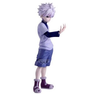 Figurine Killua Zoldyck Grandista de Hunter x Hunter par Banpresto vue de face 2