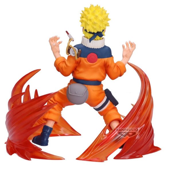 Figurine Naruto Uzumaki Vibration Stars de Naruto Shippuden version alternative vue de dos