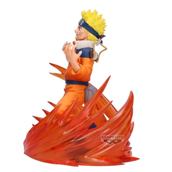 Figurine Naruto Uzumaki Vibration Stars de Naruto Shippuden version alternative vue de profil droit
