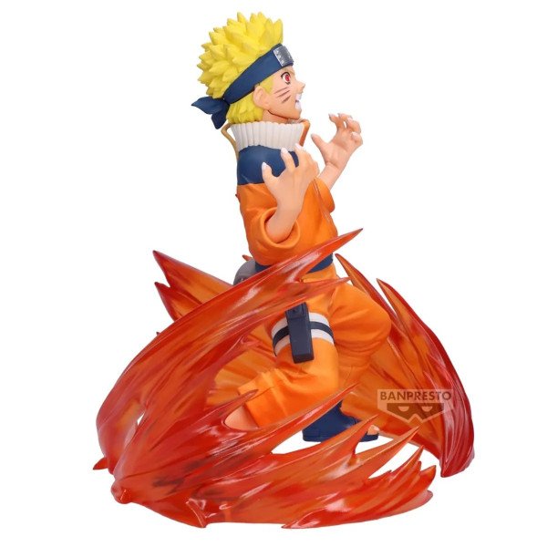 Figurine Naruto Uzumaki Vibration Stars de Naruto Shippuden version alternative vue de profil gauche