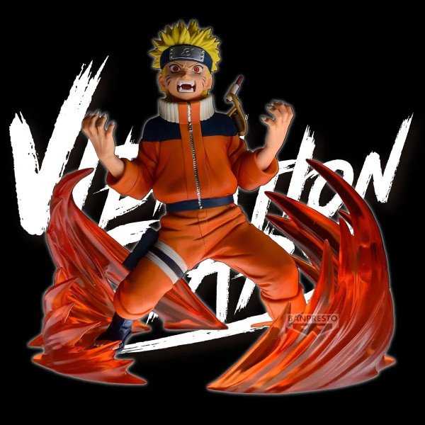 Figurine Naruto Uzumaki Vibration Stars de Naruto Shippuden en version alternative vue de face