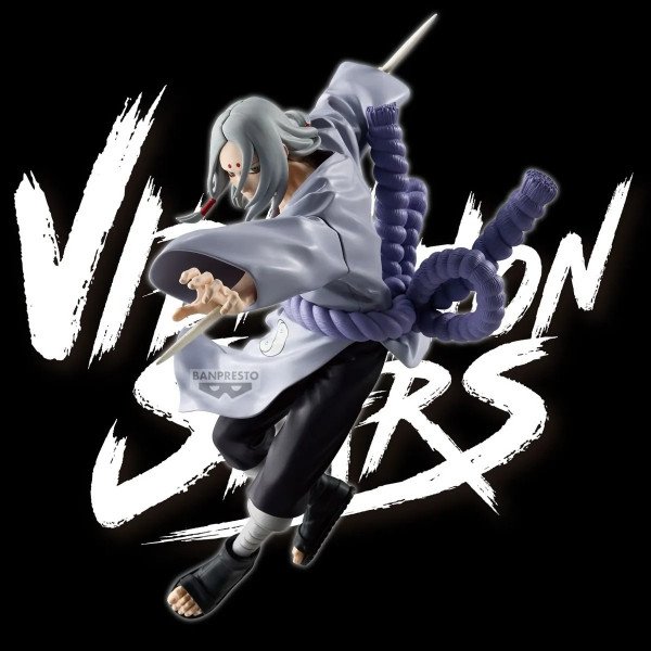 Visuel promotionnel de la figurine Kimimaro Vibration Stars de Naruto Shippuden par Banpresto