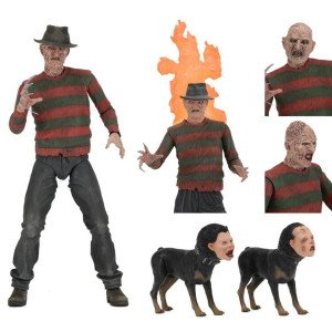 Figurine Ultimate Freddy Krueger NECA de La Revanche de Freddy vue de face 2