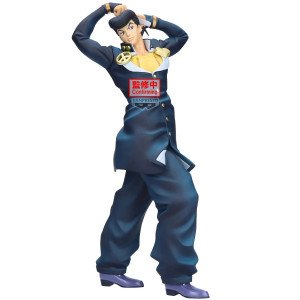 Figurine Josuke Higashikata Mometria Banpresto Jojo Bizarre Adventure Diamond is Unbreakable vue de face