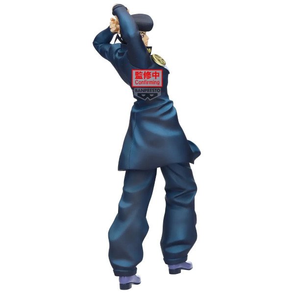 Figurine Josuke Higashikata Mometria Banpresto vue de profil Jojo Diamond is Unbreakable
