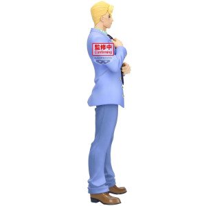 Figurine Yoshikage Kira Mometria Banpresto vue de face Jojo Diamond is Unbreakable 2