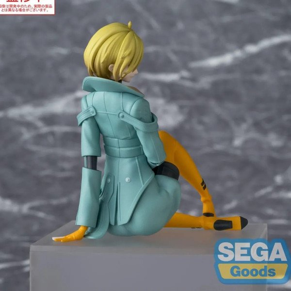 Vue arriere figurine Setsu Gnosia PM Perching Sega assise sur socle