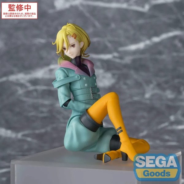 Figurine Setsu Gnosia PM Perching Sega assise sur socle vue de face