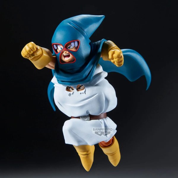 Figurine Mighty Mask Dragon Ball Z Match Makers Banpresto vue de profil en mouvement