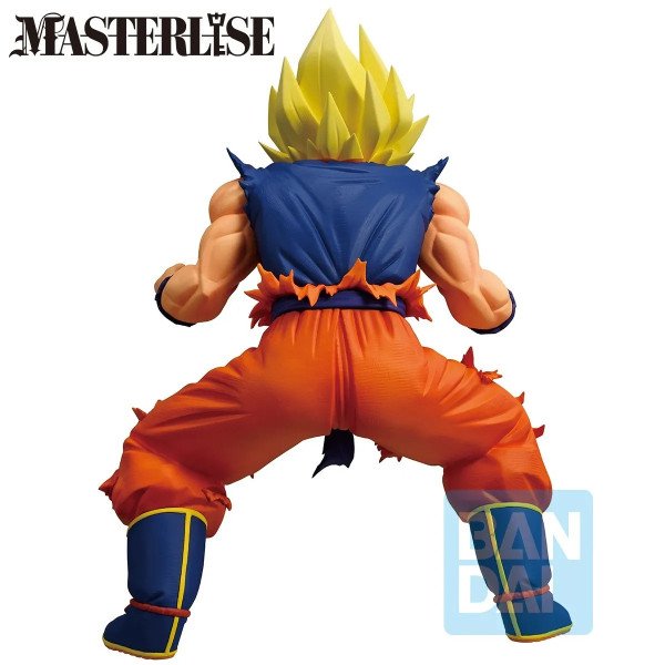 Figurine Super Saiyan Son Goku Ichibansho Battle of the Super Saiyan Collection de Dragon Ball Z vue de dos