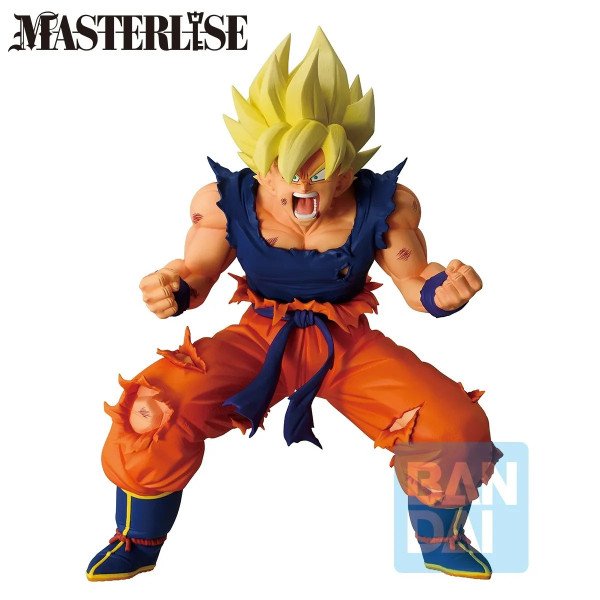 Figurine Super Saiyan Son Goku Ichibansho Battle of the Super Saiyan Collection de Dragon Ball Z vue de face