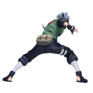 Kakashi Hatake en figurine Vibration Stars, prêt à bondir avec son kunai à la main 2