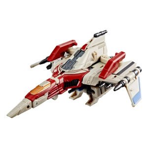 Figurine Starscream Transformers One Studio Series Deluxe Class en mode robot, vue de face sur fond blanc 2