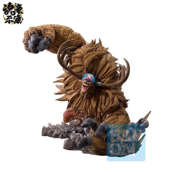 Figurine Tony Tony Chopper Ichibansho EX Devils Vol.3 en forme bestiale, vue de face
