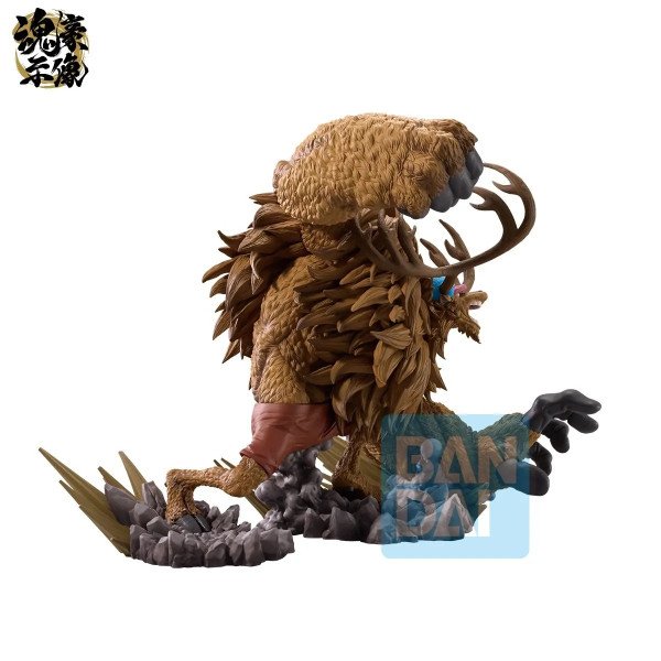 Figurine Tony Tony Chopper Ichibansho EX Devils Vol.3 profil droit sur socle rocheux