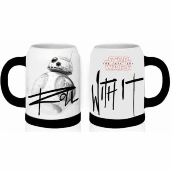 Mug Star Wars Bb8 With It Stein 550 ml Vu avant arrière