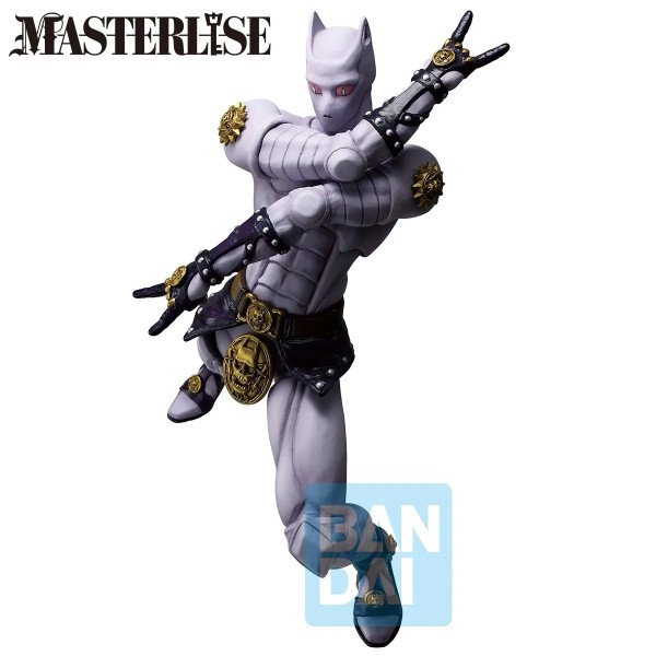 Figurine Deadly Queen Ichibansho Stand Rush de face, bras croisés en pose iconique.