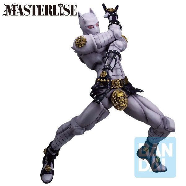 Figurine Deadly Queen Ichibansho Stand Rush de JoJo’s Bizarre Adventure, pose dynamique vue de trois quarts.