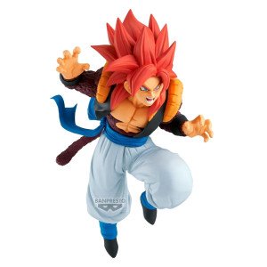 Figurine Gogeta Super Saiyan 4 Match Makers Banpresto de Dragon Ball GT, en pose de combat sur fond clair.