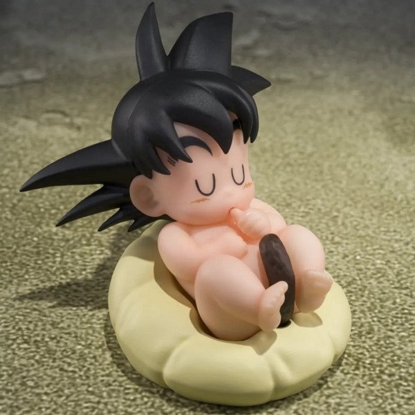Accessoire bébé Goku inclus avec la figurine Bardock S.H.Figuarts Dragon Ball Z par Bandai.
