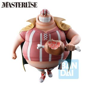Figurine Lucky Roux Ichibansho Red Hair Pirates Last Battle de One Piece par Bandai, vue de face. 2