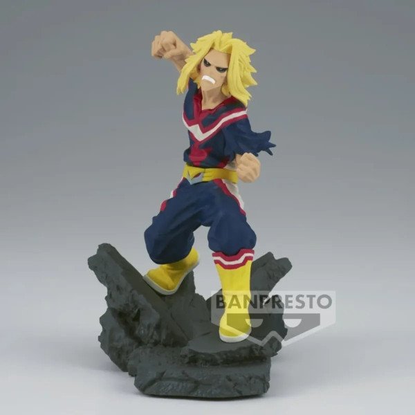 All Might Combination Battle Banpresto My Hero Academia en pose dynamique de trois quarts