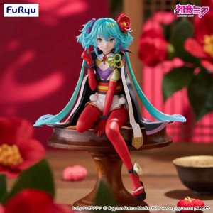 Figurine Hatsune Miku Flower Fairy Camellia Noodle Stopper FuRyu vue de face 2