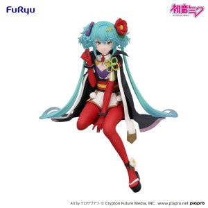 Figurine Hatsune Miku Flower Fairy Camellia Noodle Stopper FuRyu vue de face