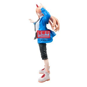 Power Grandista Chainsaw Man Reze Arc Banpresto vue de face avec cornes rouges 2