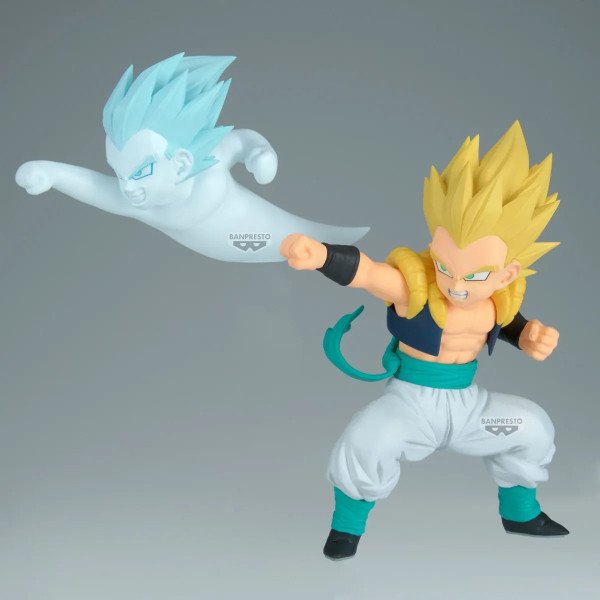 Figurine Gotenks Dragon Ball Z avec effet fantôme du Super Ghost Kamikaze Attack