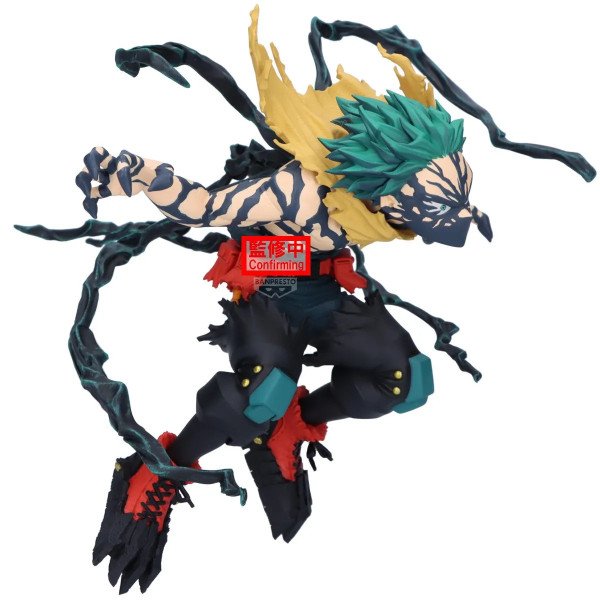 Figurine Deku Overlay II The Amazing Heroes-DX en pose d’action dynamique
